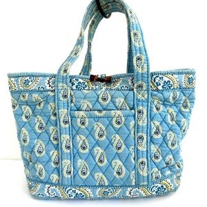 Retired Vera Bradley Shoulder Bag Bermuda Blue 2005 Gorgeous!